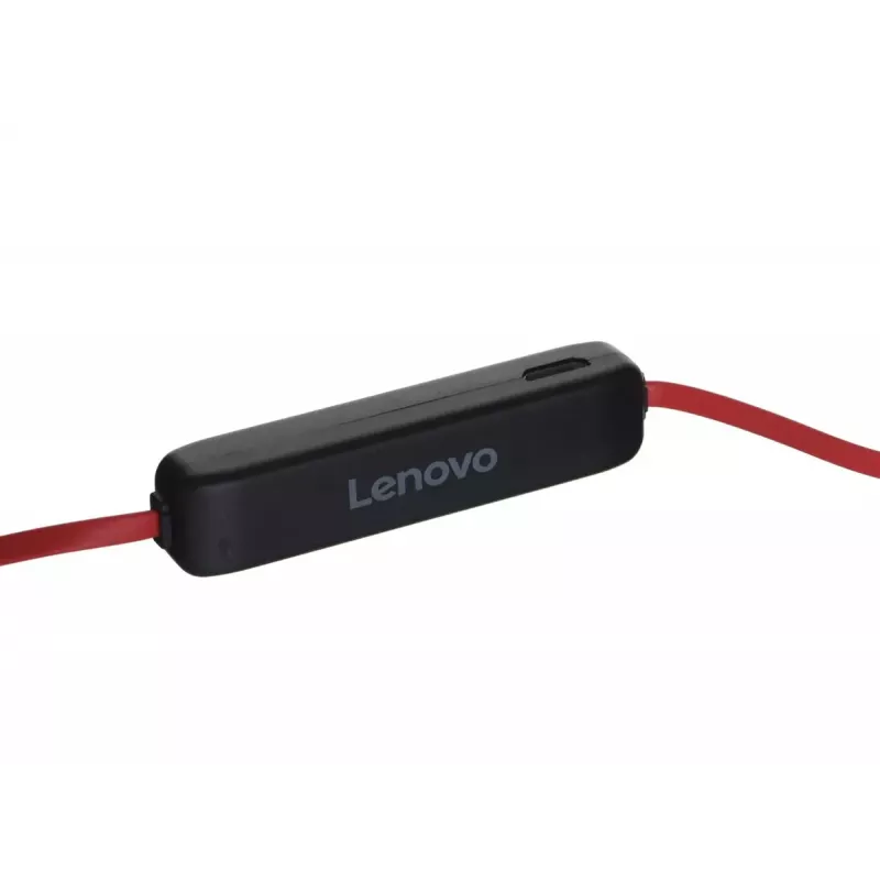 Draadloze Bluetooth-oordopjes Lenovo HE01 rood