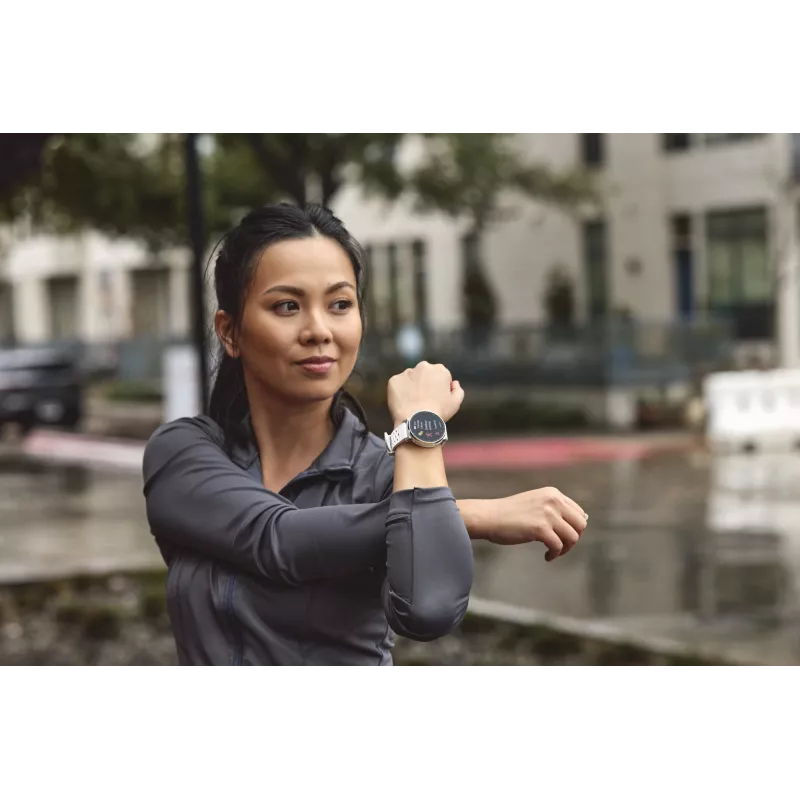 Smartwatch Amazfit Active 3 — 3,35 cm (1,32 inch) AMOLED, 466×466, touchscreen, GPS, 365 mAh, siliconen bandje