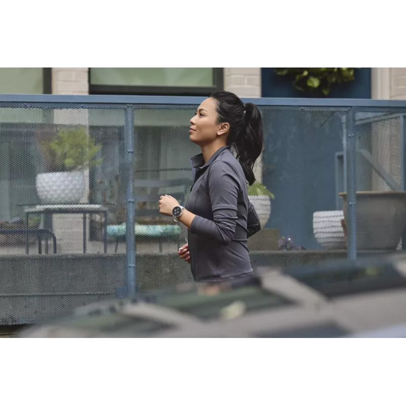 Smartwatch Amazfit Active 3 — 3,35 cm (1,32 inch) AMOLED, 466×466, touchscreen, GPS, 365 mAh, siliconen bandje