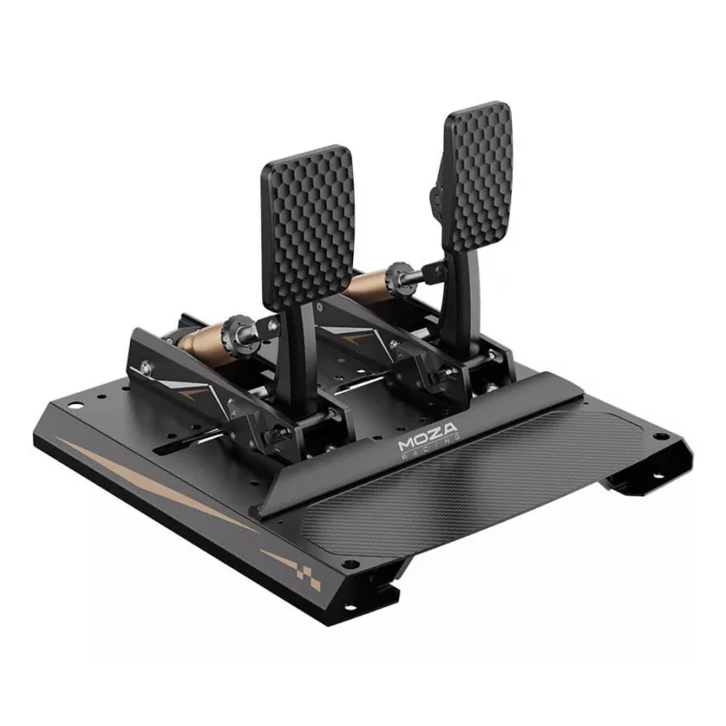 Moza Racing CRP2 pedalen (gas+rem), pedaal, zwart, koolstofvezel, staal, 15 - 23°