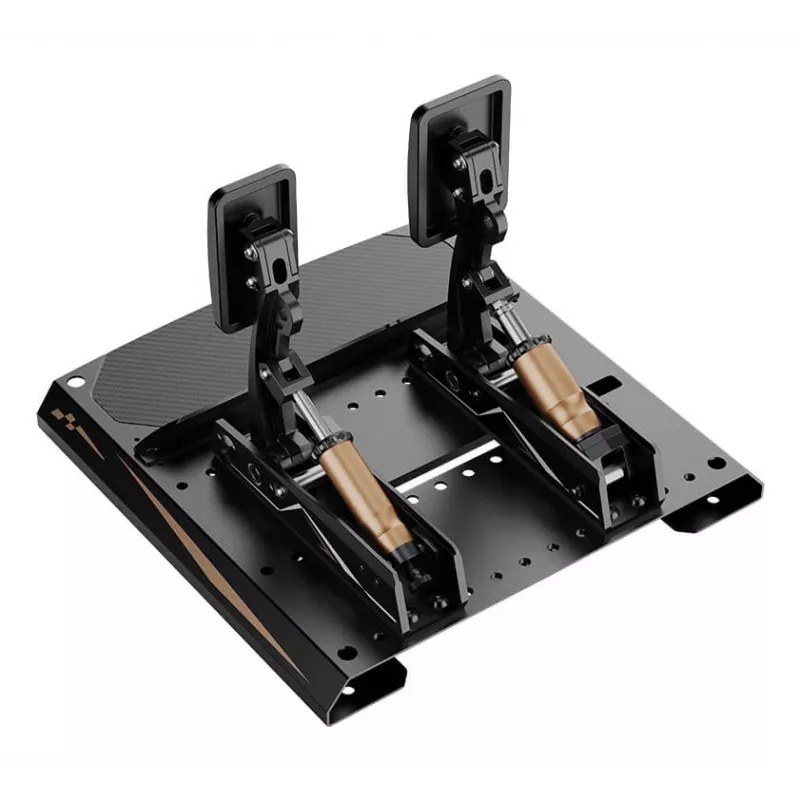 Moza Racing CRP2 pedalen (gas+rem), pedaal, zwart, koolstofvezel, staal, 15 - 23°