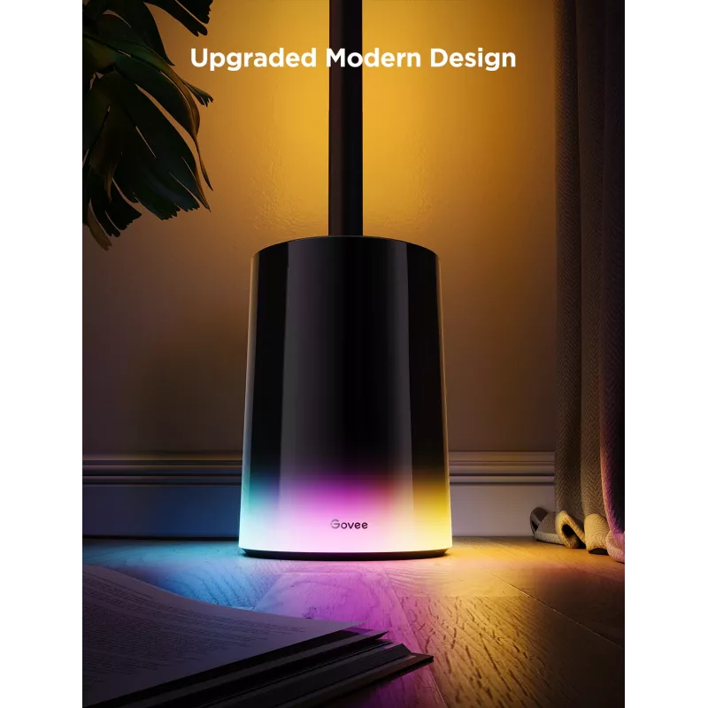 Govee Floor Lamp 2 vloerlamp, Matter-ready, zwart