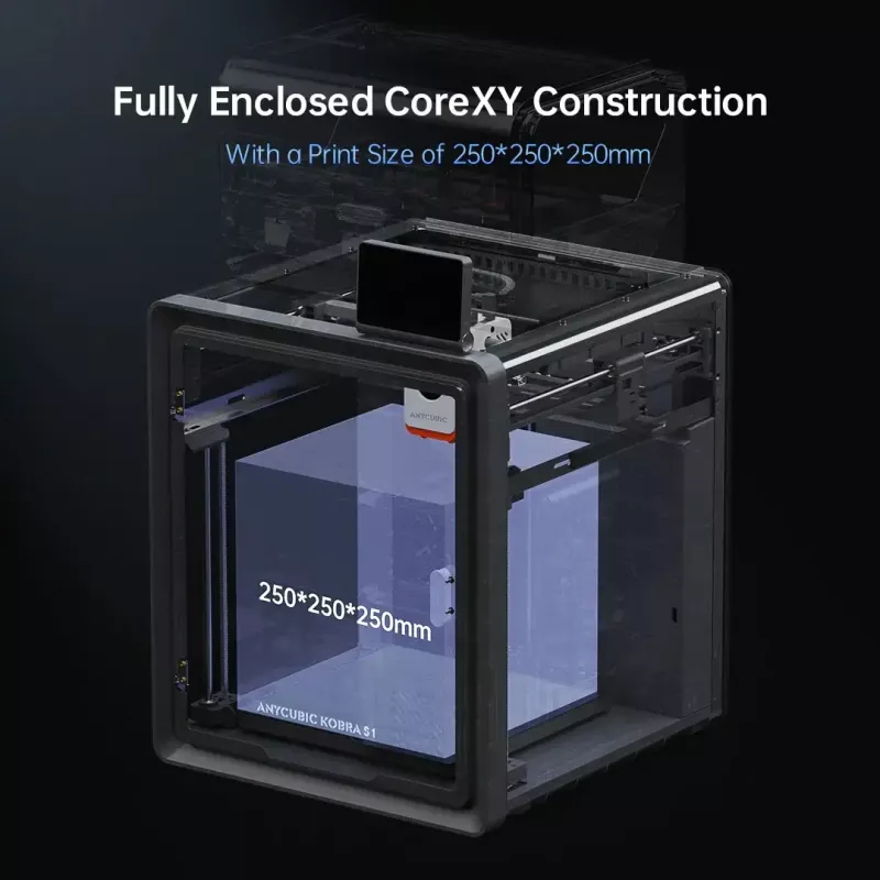 3D-printer 3D Prima Anycubic Kobra S1 Combo 250x250x250mm 600mm/sec