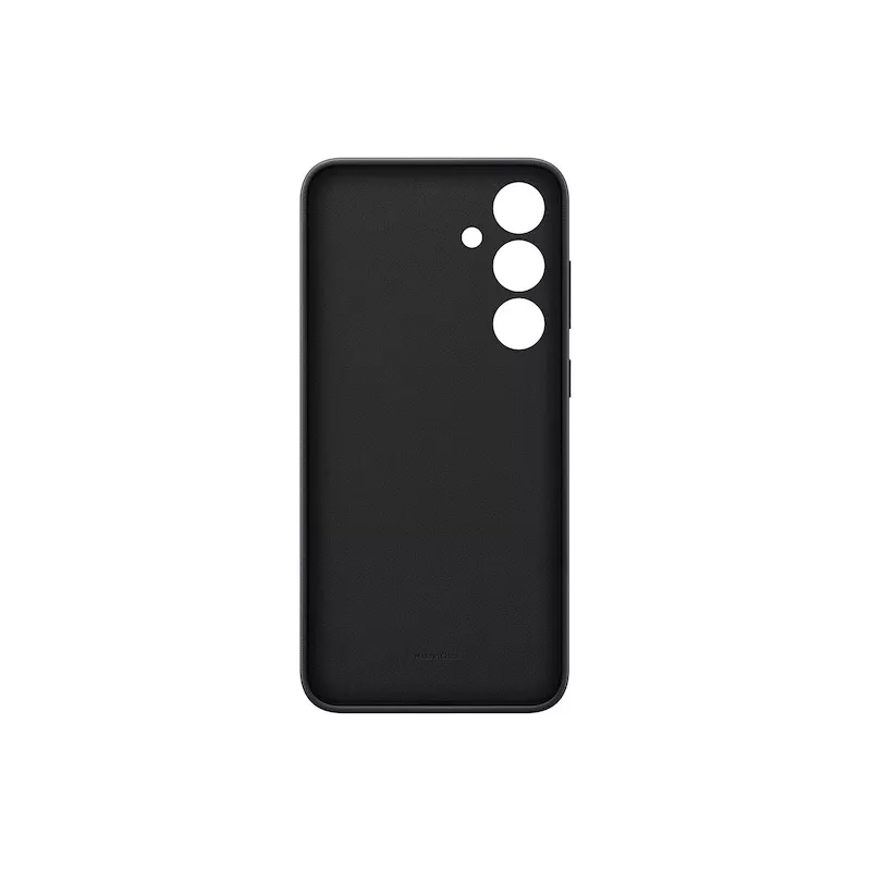 Samsung Galaxy S24+ Vegan Leather Case zwart Monochromatic 6.7-inch