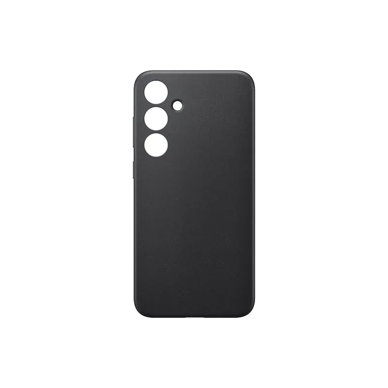 Samsung Galaxy S24+ Vegan Leather Case zwart Monochromatic 6.7-inch