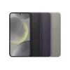 Samsung Galaxy S24+ Vegan Leather Case zwart Monochromatic 6.7-inch