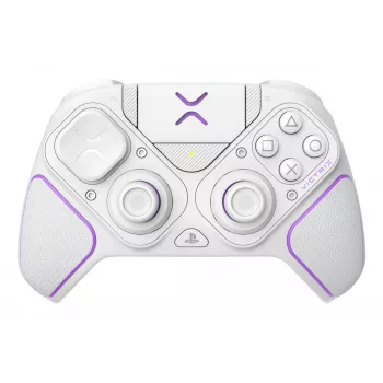 Gamepad VICTRIX 052-002-WH bedraad & draadloos RF/USB, USB-C, 2000mAh, pc/PS4/PS5, paars/wit