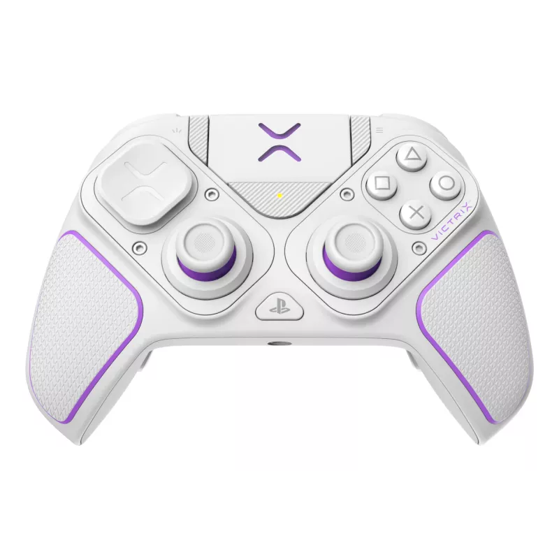 Gamepad VICTRIX 052-002-WH bedraad & draadloos RF/USB, USB-C, 2000mAh, pc/PS4/PS5, paars/wit