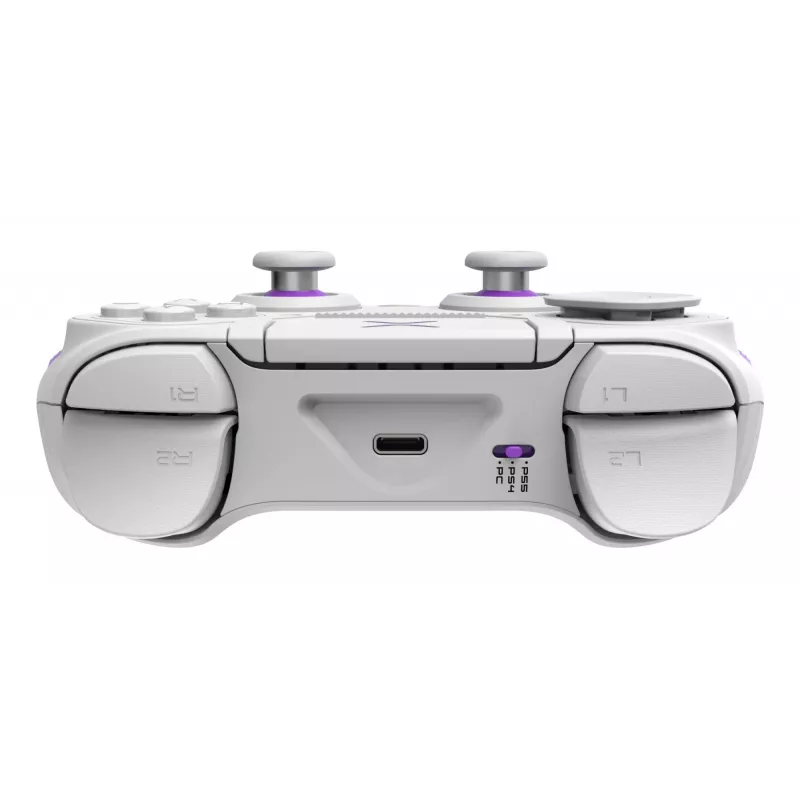Gamepad VICTRIX 052-002-WH bedraad & draadloos RF/USB, USB-C, 2000mAh, pc/PS4/PS5, paars/wit