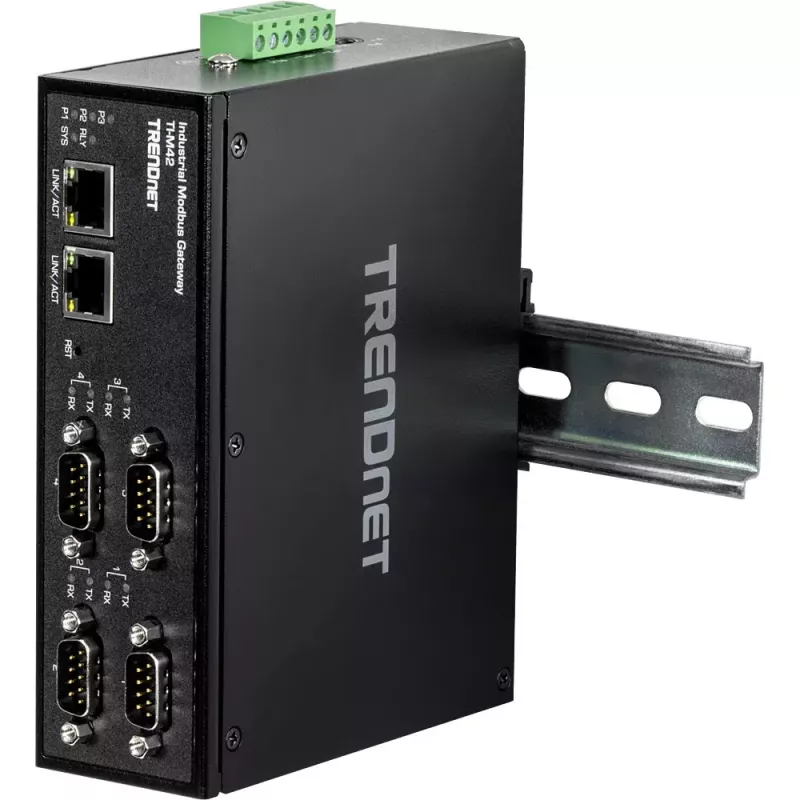 Gateway/controller Trendnet TI-M42 10/100 Mbit/s zwart IP30