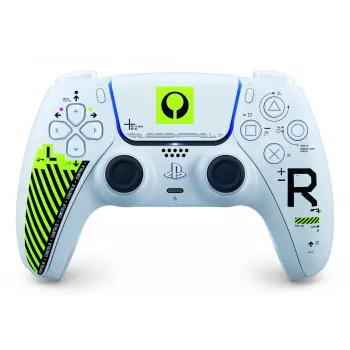 Gamepad Sony DualSense voor PlayStation 5 — Bluetooth/USB, wit & groen, analoog/digitaal, USB-C
