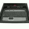 APC 17 inch rack-LCD-console met geïntegreerde analoge 8-poorts KVM-switch
