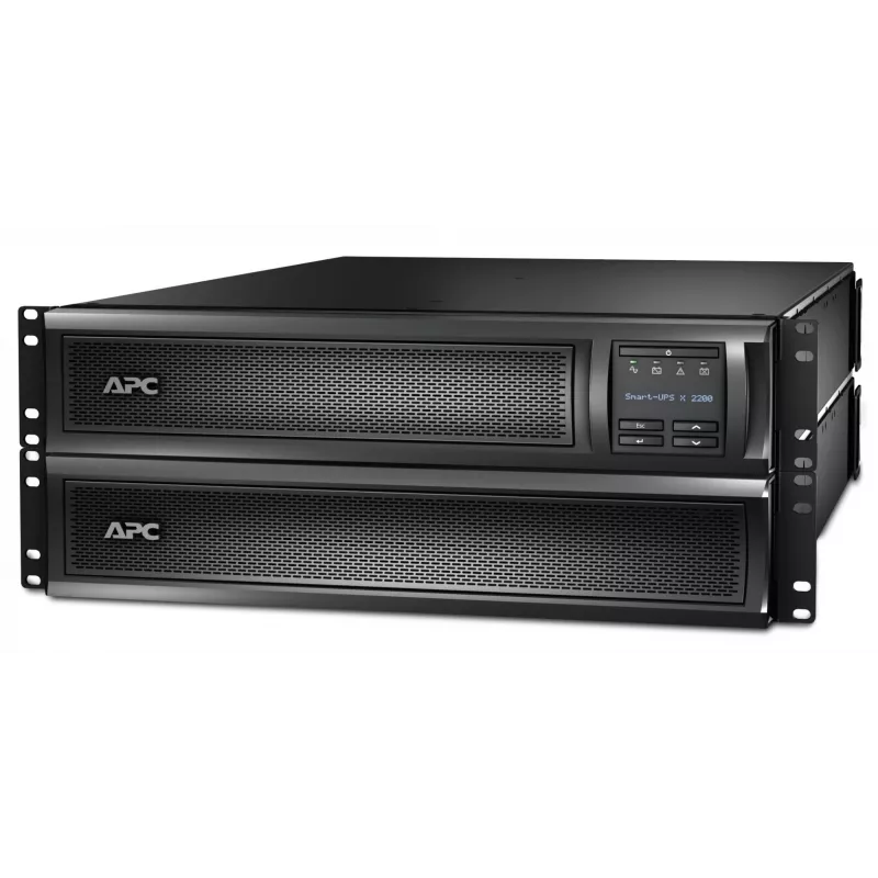 APC Smart-UPS X SMX2200R2HVNC - 2200VA, 8x C13, 1x C19-uitgang, USB, uitbreidbare overbruggingstijd, NMC