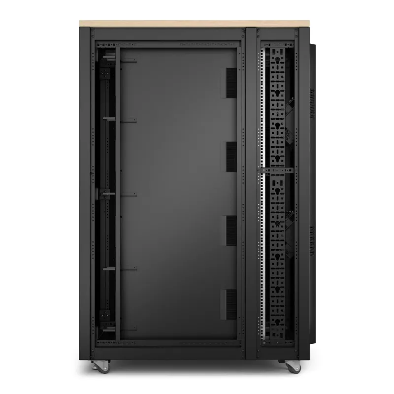 APC NetShelter Soundproof, 32U, serverrack behuizing, 230V, ahorn