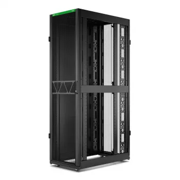 APC NetShelter SX Server Rack Gen 2, 45U, 2124H x 600W x 1070D mm, met zijwanden, zwart