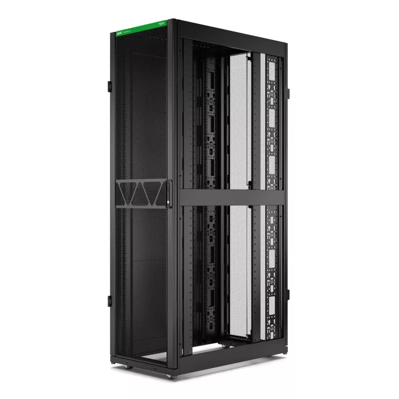 APC NetShelter SX Server Rack Gen 2, 45U, 2124H x 600W x 1070D mm, met zijwanden, zwart