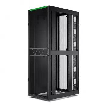 APC NetShelter SX Server Rack Gen 2, 45U, 2124H x 750W x 1070D mm, met zijwanden, zwart