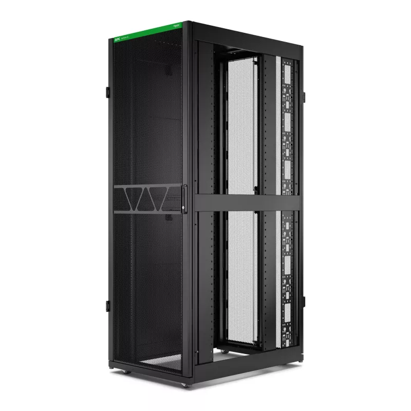 APC NetShelter SX Server Rack Gen 2, 45U, 2124H x 750W x 1070D mm, met zijwanden, zwart