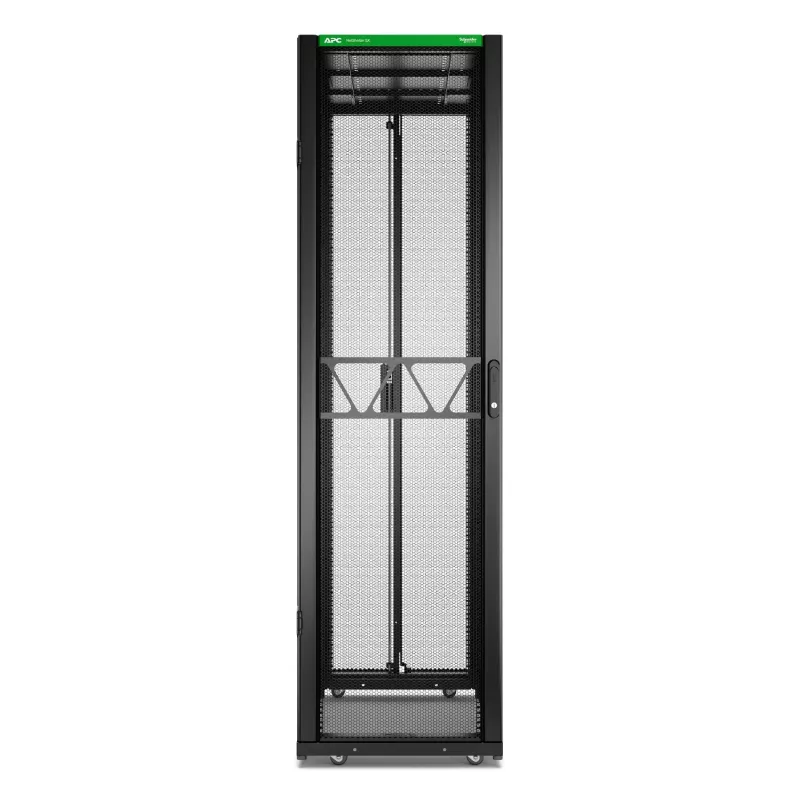 APC NetShelter SX Server Rack Gen 2, 45U, 2124H x 600W x 1200D mm, met zijwanden, zwart