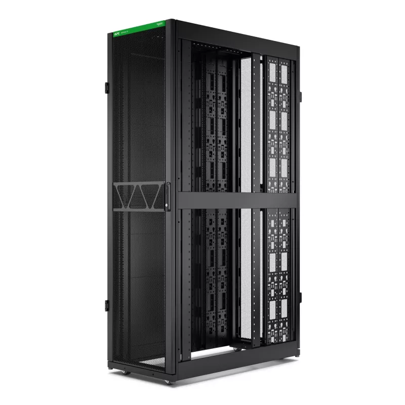 APC NetShelter SX Server Rack Gen 2, 45U, 2124H x 600W x 1200D mm, met zijwanden, zwart
