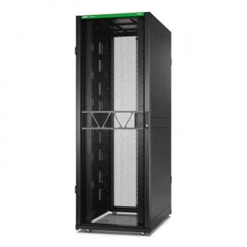 APC NetShelter SX Server Rack Gen 2, 45HE, 2124H x 750B x 1200T mm, met zijwanden, zwart