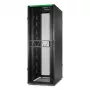 APC NetShelter SX Server Rack Gen 2, 45HE, 2124H x 750B x 1200T mm, met zijwanden, zwart