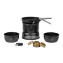 Kampeerkooktoestel-set Trangia 37-5 UL/BL met spiritusbrander, zwart