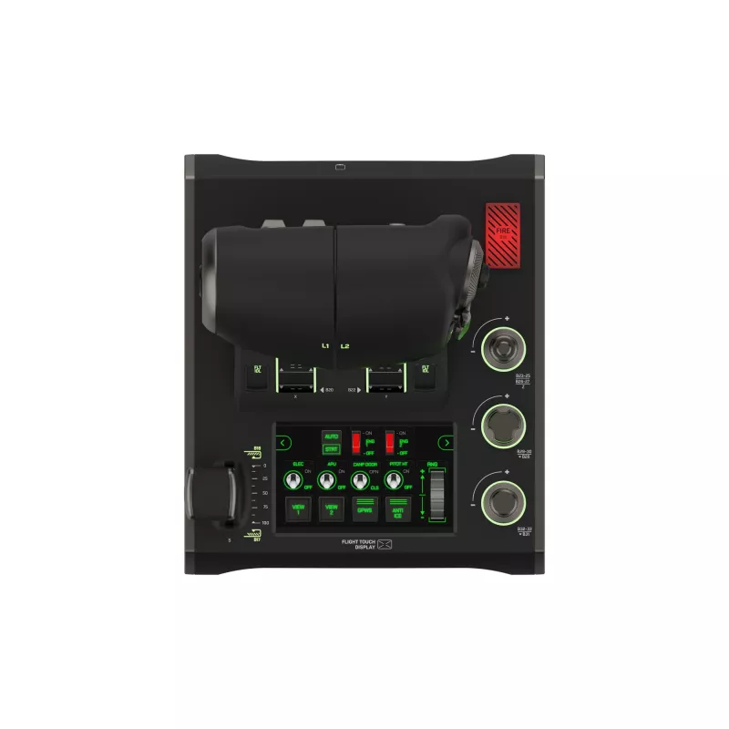 Turtle Beach VelocityOne Flightdeck HOTAS-vluchtsimulatiesysteem voor Windows 10- en 11-pc's (TBS-0724-05)