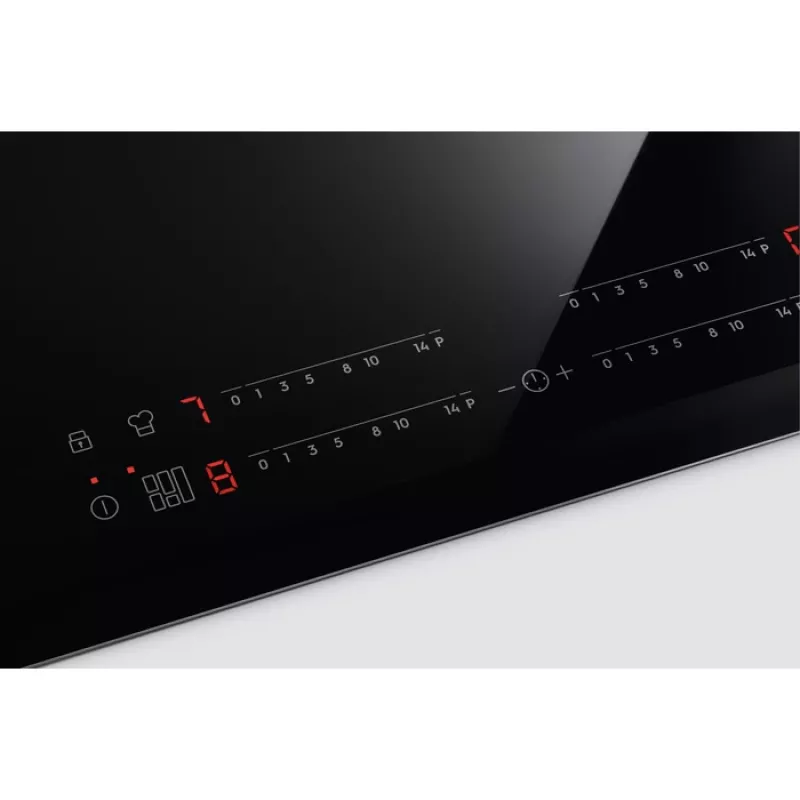 Electrolux EIV835 zwart inbouw 80 cm inductiekookplaat met zones 5 zone(s)