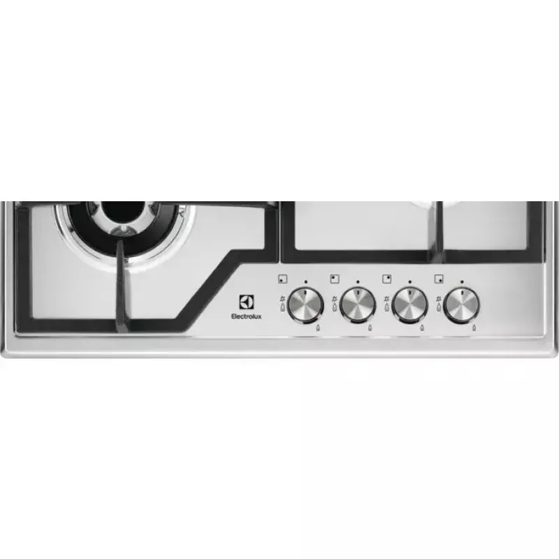 Gaskookplaat CGS6436BX WOK, 4 kookzones, mechanische bediening