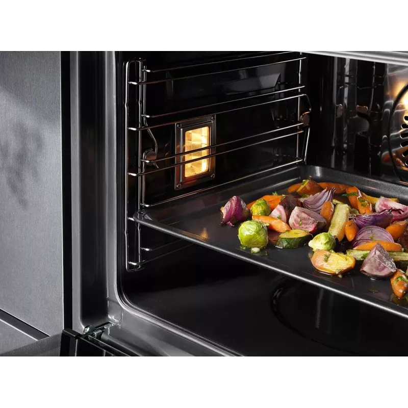 Bakplaat Electrolux E9OOAF11 — rechthoekig 385×465×25 mm, antiaanbaklaag, zwart