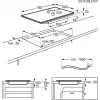 Electrolux Serie 600 EIV83443CT zwart inbouw 80 cm zone-inductiekookplaat 4 zone(n)
