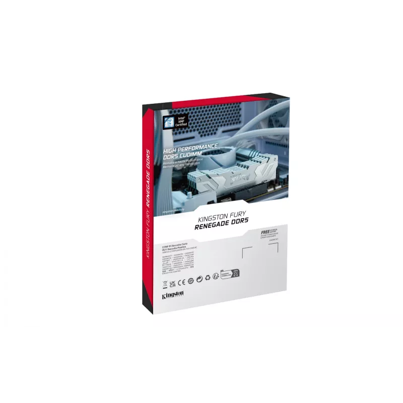 Kingston Technology FURY 24GB 8400MT/s DDR5 CL40 CUDIMM Renegade wit XMP