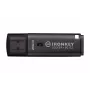 USB-flashdrive KINGSTON IronKey Locker Plus 50 G2 256 GB, USB Type-A, USB 3.2 Gen 1, AES-256, FIPS 197