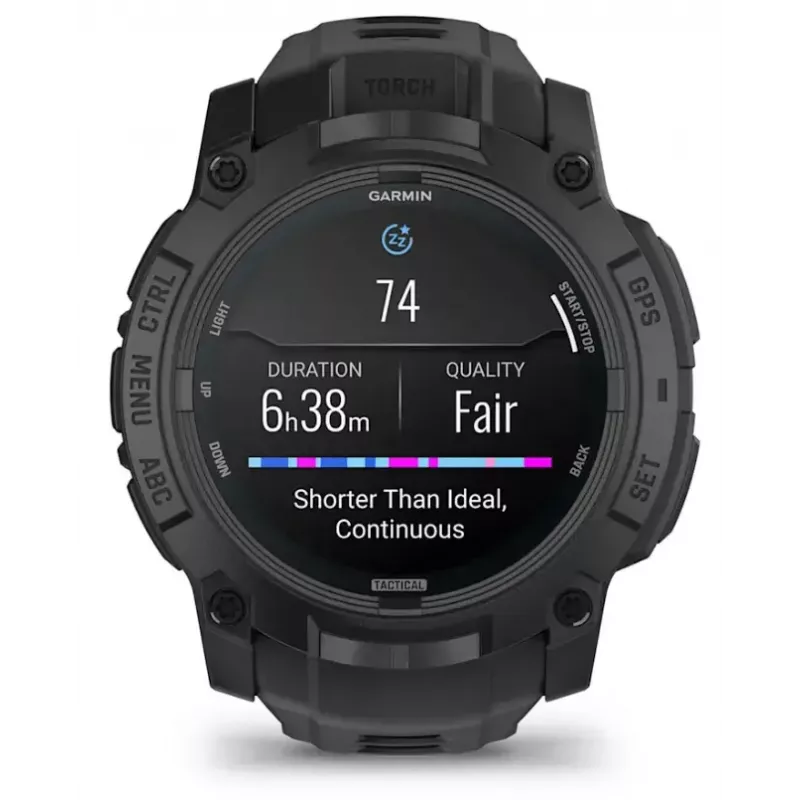 Smartwatch Garmin Instinct 3 Tactical Edition zwart