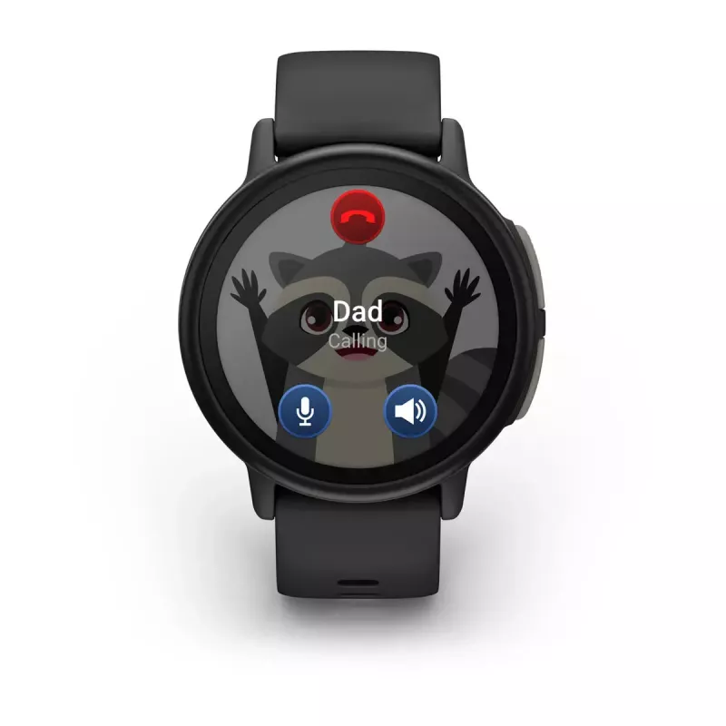 Garmin Bounce 2 smartwatch voor kinderen, 1,2 inch AMOLED, GPS, Wi-Fi, LTE, Slate Grey (010-03399-00)