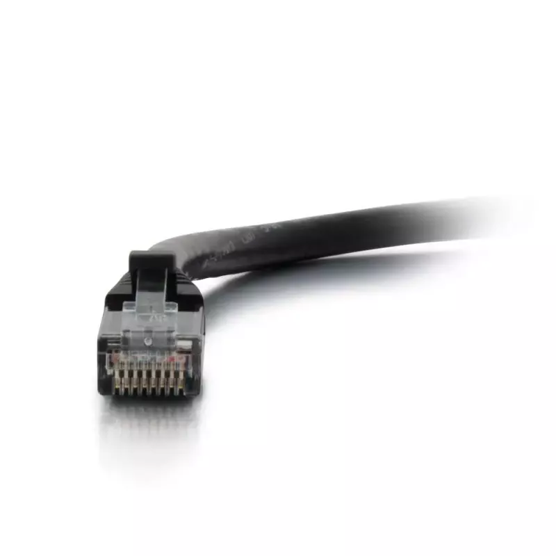 C2G 5 m Cat6 met beschermkap ongeafschermde UTP netwerk-patchkabel zwart
