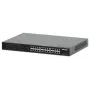 Intellinet 24-poorts Gigabit Ethernet PoE+-switch met 2 SFP-poorten IEEE 802.3at/af (PoE+/PoE) conform, PoE-vermogensbudget van 370 W, twee 1G SFP open slots, 19 inch rackmount