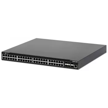 Intellinet 54-poorts L3 fully managed PoE+-switch met 48 Gigabit Ethernet-poorten en 6 SFP+-uplinks