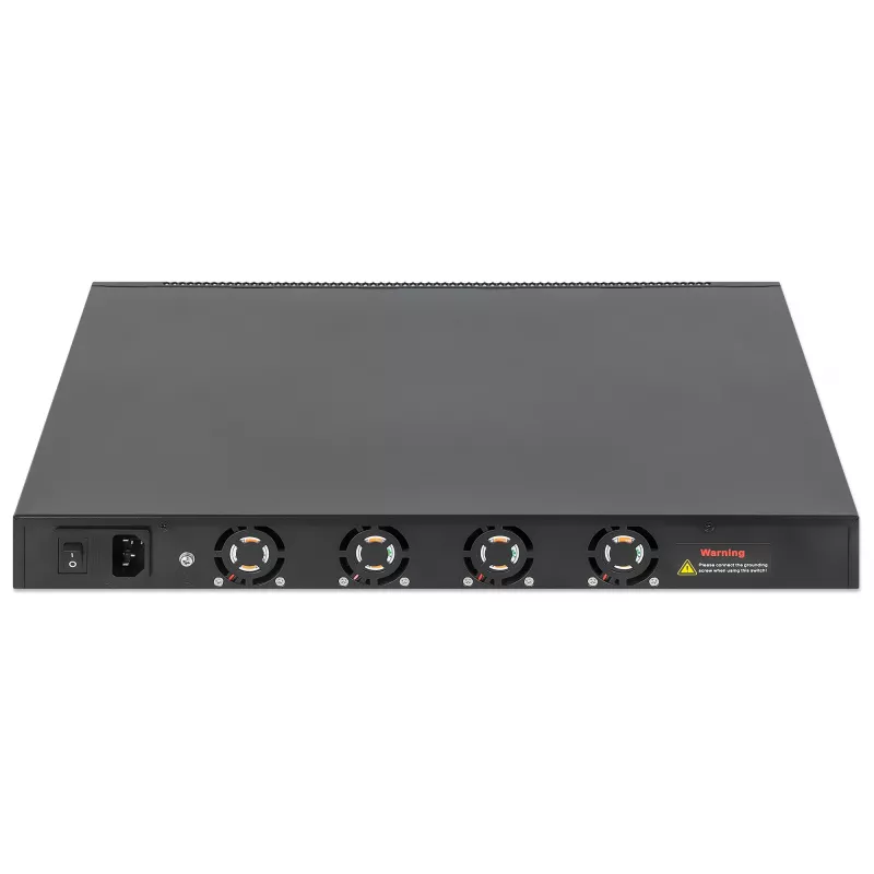Intellinet 54-poorts L3 fully managed PoE+-switch met 48 Gigabit Ethernet-poorten en 6 SFP+-uplinks