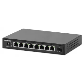 Intellinet 9-poorts switch 8 x 2,5G Ethernet-poorten en 1 SFP+-uplink