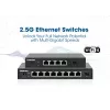 Intellinet 9-poorts switch 8 x 2,5G Ethernet-poorten en 1 SFP+-uplink