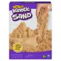 Kinetic Sand, 5,5 lbs (2,5 kg) natuur bruin speelzand voor kunst en knutselen, zandbak, Amazon Exclusive (verpakking kan variëren), vormbaar sensorisch speelgoed, vanaf 3 jaar