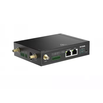 D-Link 4G LTE IIoT-gateway, mobiele gateway, zwart, 4G, LTE, LTE, MicroSD (TransFlash), extern