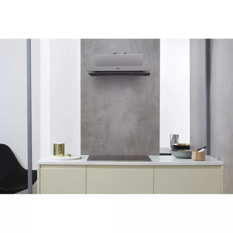 Whirlpool AKR 749/1 IX half ingebouwd (uitschuifbaar) grijs 304 m³/h
