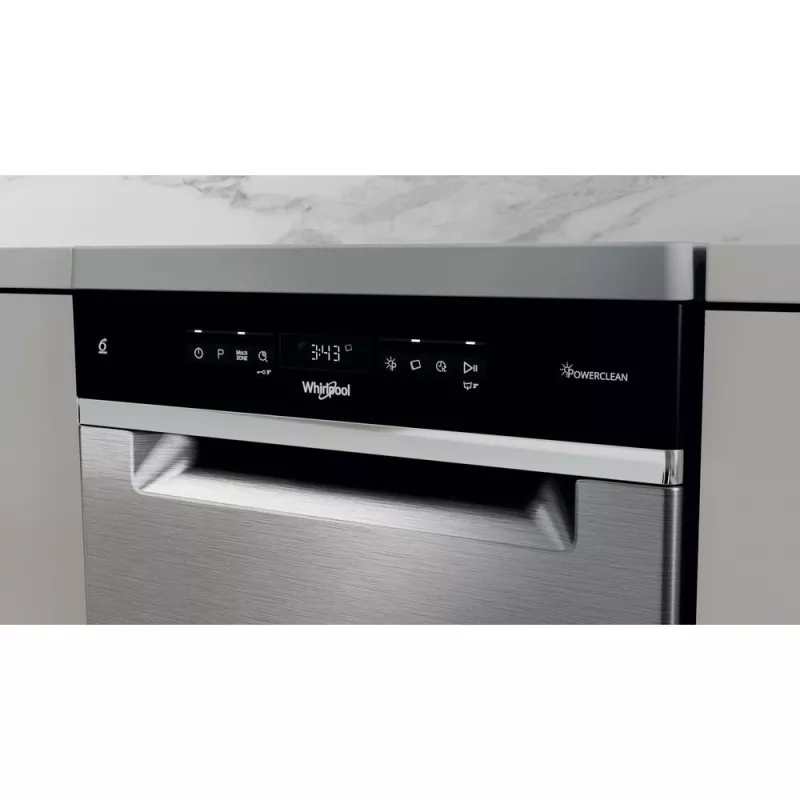 Whirlpool WSFO 3T223 PC X vrijstaand 10 couverts