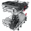 Whirlpool WSFO 3T223 PC X vrijstaand 10 couverts