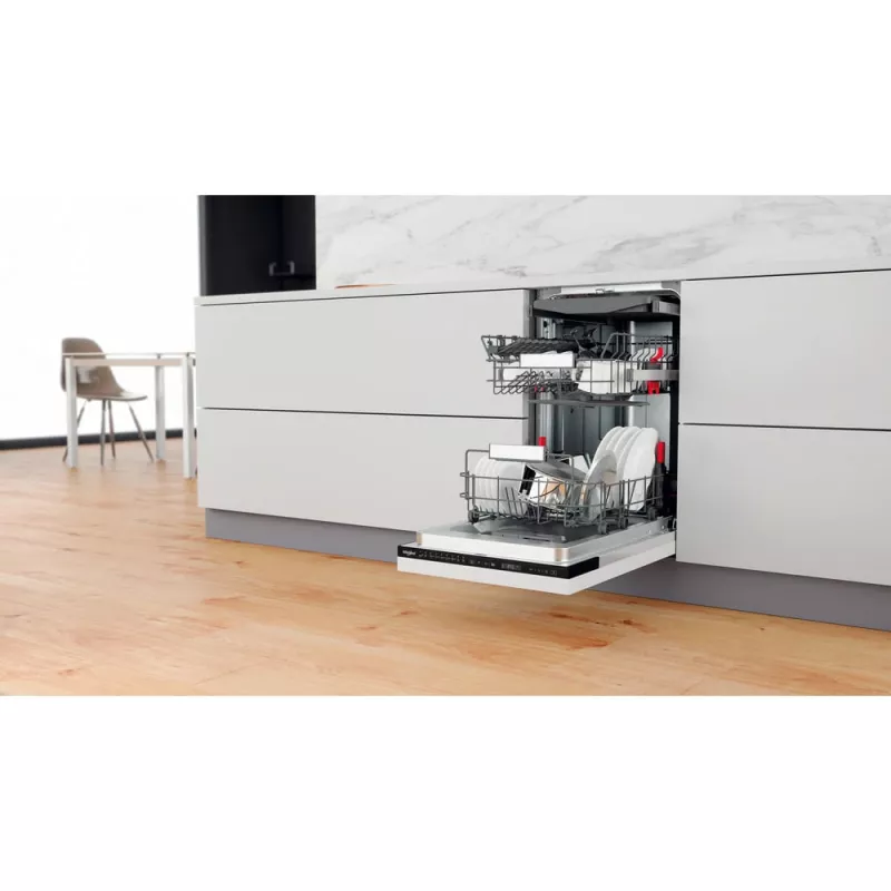 Whirlpool WSIP 4O33 PFE volledig integreerbaar 10 couverts