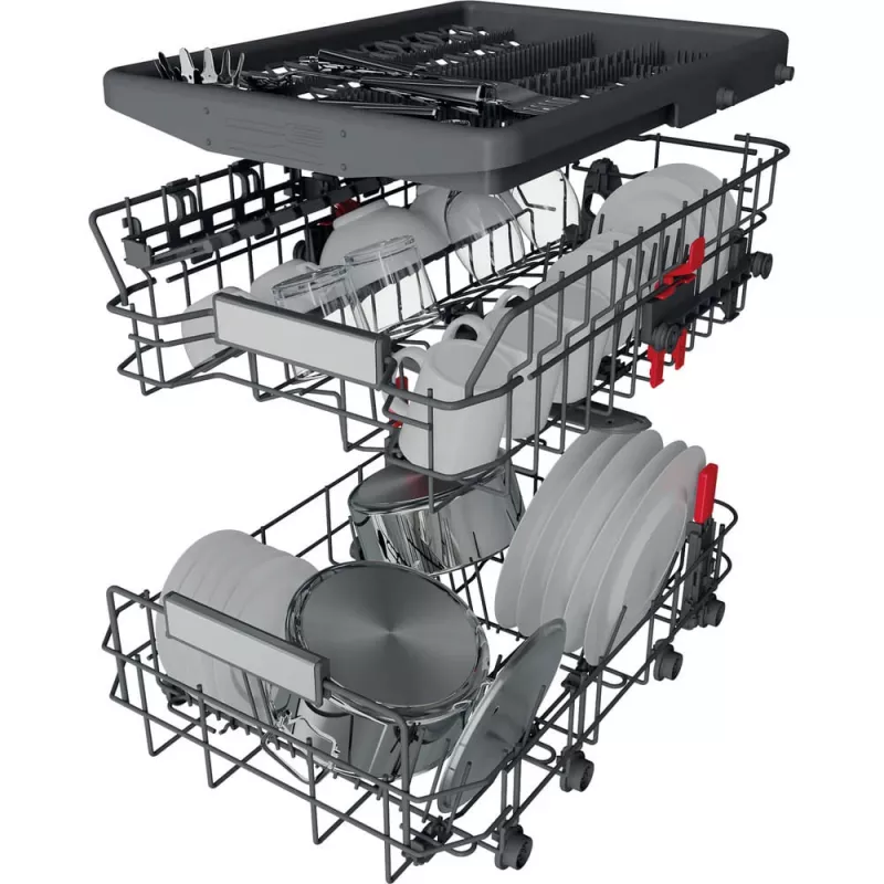 Whirlpool WSIP 4O33 PFE volledig integreerbaar 10 couverts
