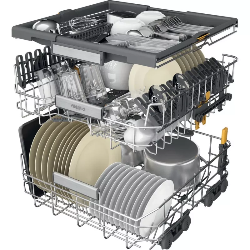Whirlpool W7I HP42 L volledig integreerbaar 15 couverts